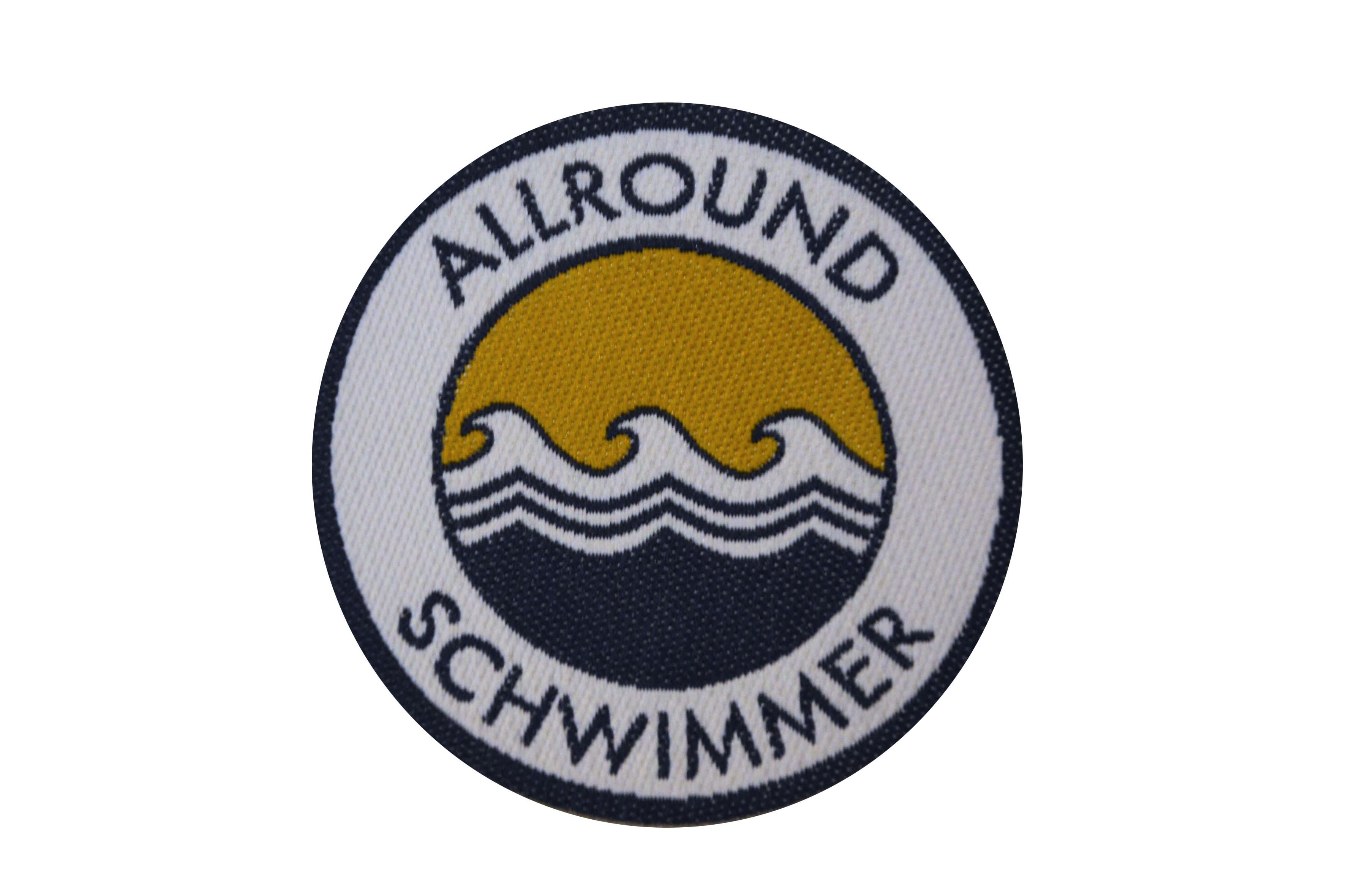 Allroundschwimmer Stoffabzeichen klein