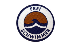 Freischwimmer Stoffabzeichen klein 