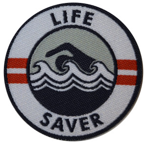 Lifesaver Stoffabzeichen klein 