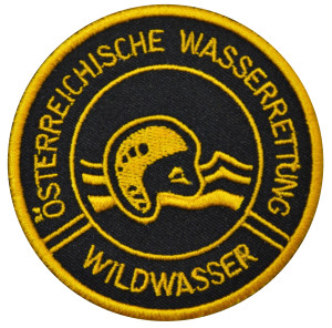 Wildwasser Stoffabzeichen groß 