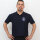 Polo blau Funktionsmaterial Herren 2XL