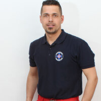 Polo blau Baumwolle Herren M