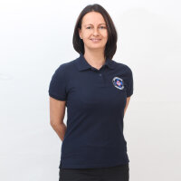 Polo blau Baumwolle Damen M