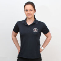 Polo blau Funktionsmaterial Damen S