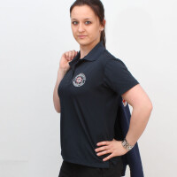 Polo blau Funktionsmaterial Damen S