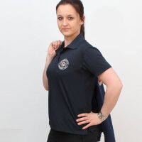 Polo blau Funktionsmaterial Damen XL