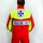 Sommerjacke ge/rt Softshell inkl. Klettschilder XS (42/44)